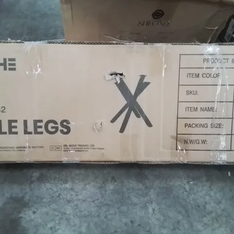 BOXED DARPHE TABLE LEGS
