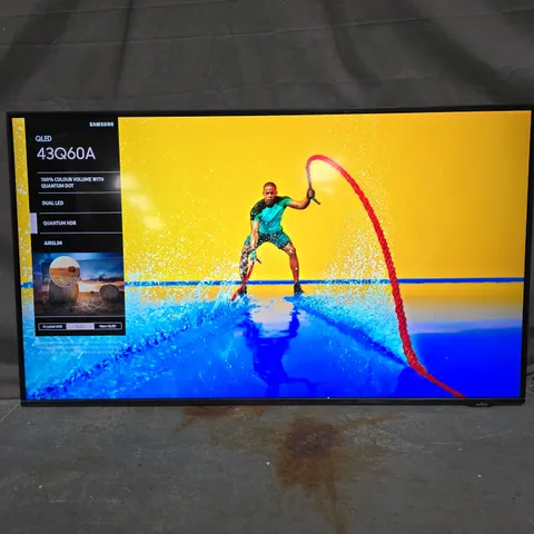 SAMSUNG QE43Q60A 43 INCH QLED 4K SMART TELEVISION 