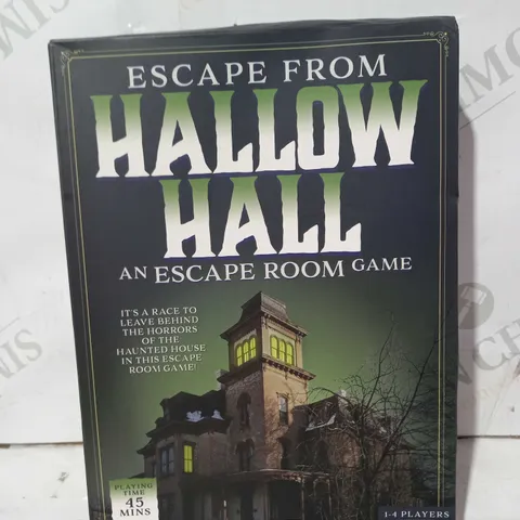 ESCAPE FROM HALLOW HALL - AN ESCAPE ROOM GAME