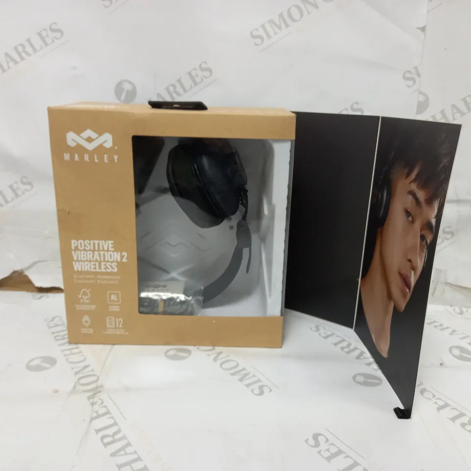 BOXED MARLEY POSITIVE VIBRATION 2 WIRELESS HEADPHONES