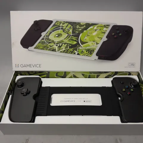 5 BOXED GAMEVICE - GV150 CONTROLLER FOR APPLE IPAD, IPAD PRO 9.7-INCH, AIR AND AIR II - BLACK