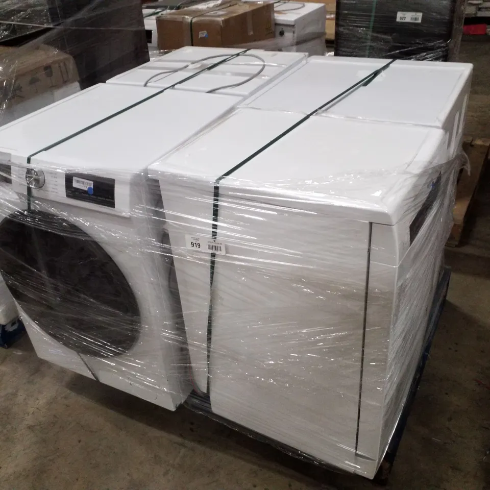 PALLET OF APPROXIMATELY 4 UNPROCESSED RAW RETURN WHITE GOODS TO INCLUDE