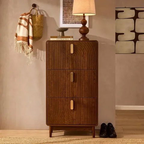 BOXED DUSK MARNIE SHOE STORAGE - WALNUT (1 BOX)