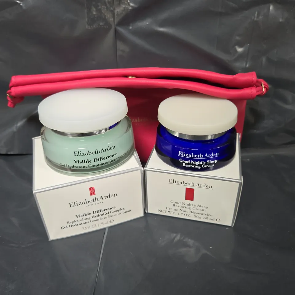 ELIZABETH ARDEN DUO WITH COSMETICS BAG