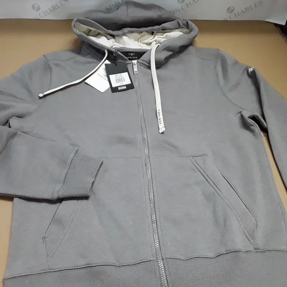 TOPLOOK MEN'S FULL ZIP HOODIE - M