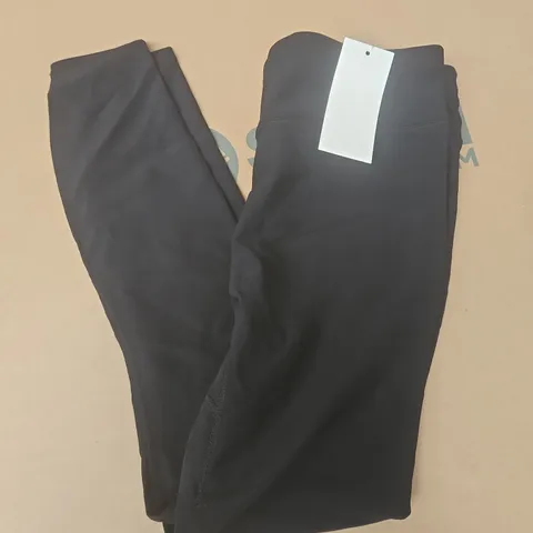 REASN THE SCULPT HIGH WAIST LEGGINGS IN CORE BLACK - UK 14
