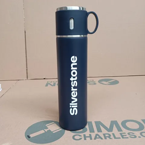 BLUE SILVERSTONE DRINKING BOTTLE IN BOX