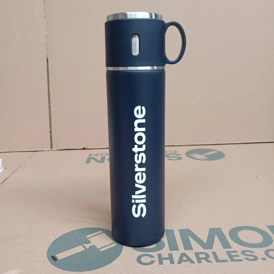BLUE SILVERSTONE DRINKING BOTTLE IN BOX