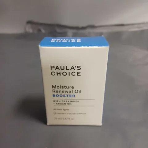 PAULAS CHOICE MOISTURE RENEWAL OIL BOOSTER - 20ML