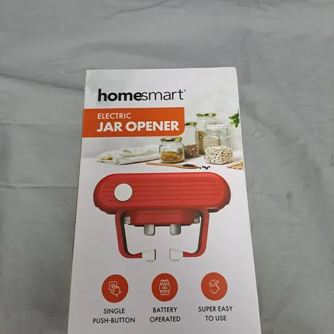 Homesmart Electric Jar Opener – Model EJ101 (Red/Black)