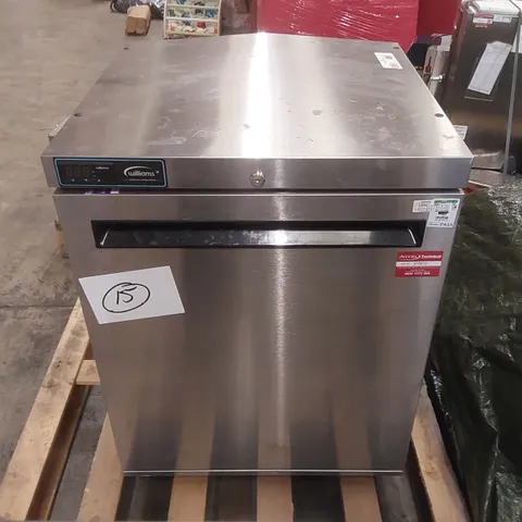 WILLIAMS HA135SA HC R2 UNDERCOUNTER SINGLE DOOR FRIDGE