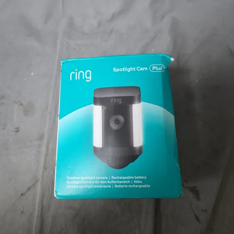 RING SPOTLIGHT CAMERA PLUS SMART SECURITY CAMERA