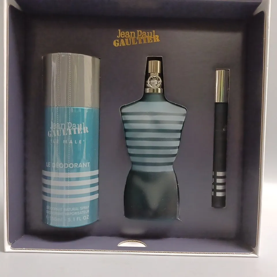 BOXED JEAN PAUL GAULTIER LE MALE SET