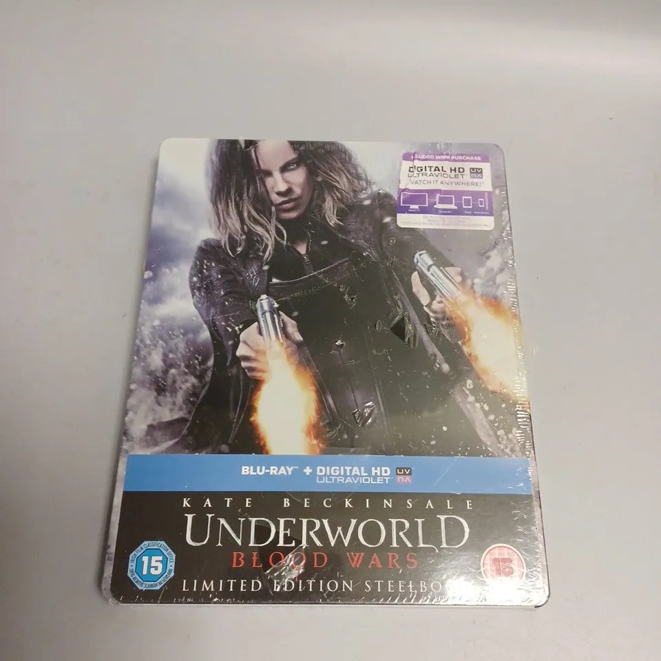 SEALED UNDERWORLD BLOOD WARS LIMITED EDITION STEELBOOK BLU-RAY 