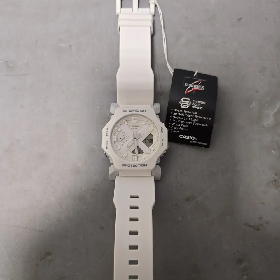 CASIO G-SHOCK WATCH GA-2300-7AER IN WHITE