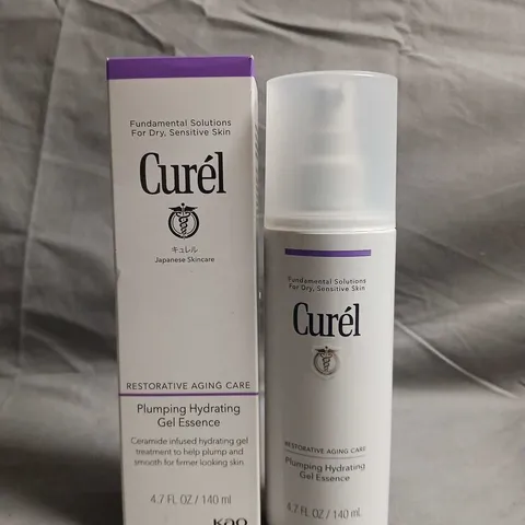 CURÉL RESTORATIVE AGING CARE PLUMPING HYDRATING GEL ESSENCE – 140 ML (4.7 FL OZ), BOXED