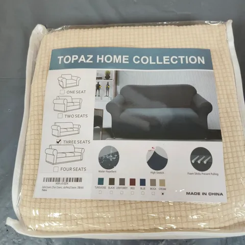 5 X TOPAZ HOME COLLECTION THREE SEATER SOFA COVER