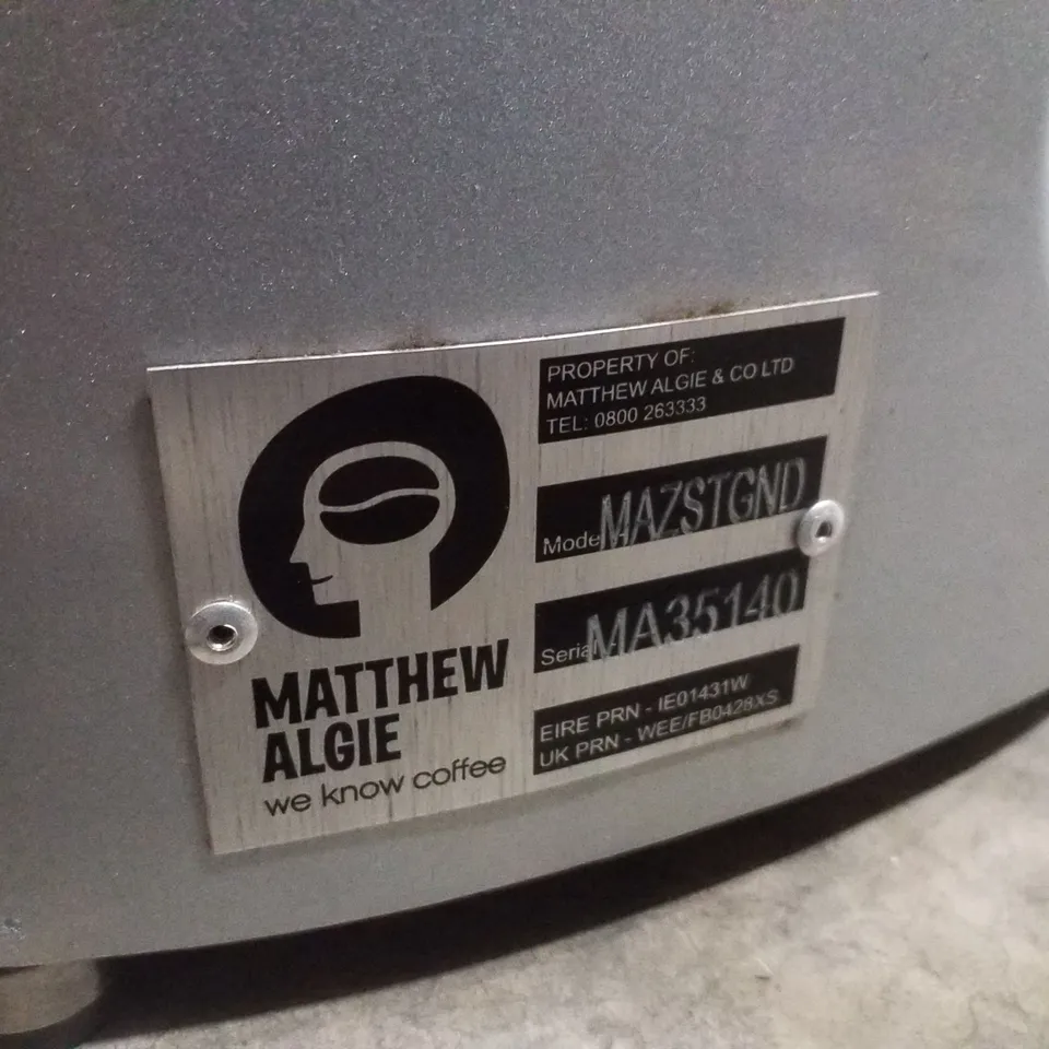 MAZZER LUIGI COMMERCIAL COFFEE GRINDER