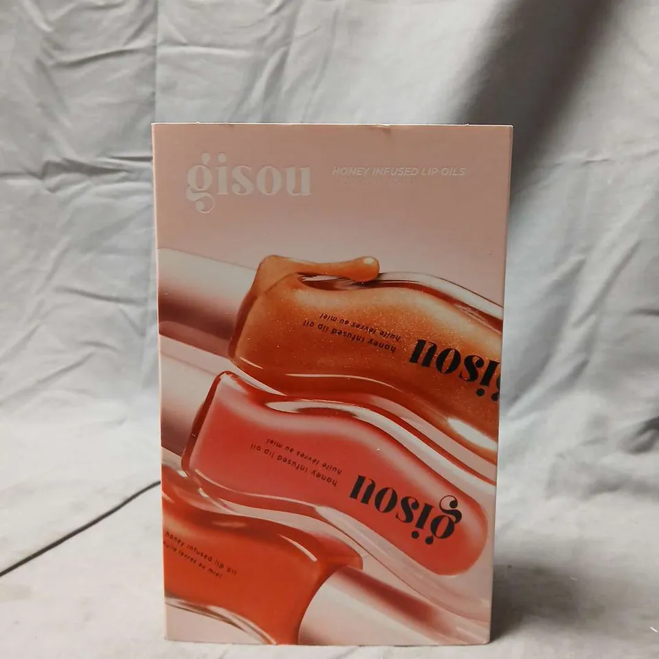 GISOU HONEY-INFUSED LIP OIL SET OF 3