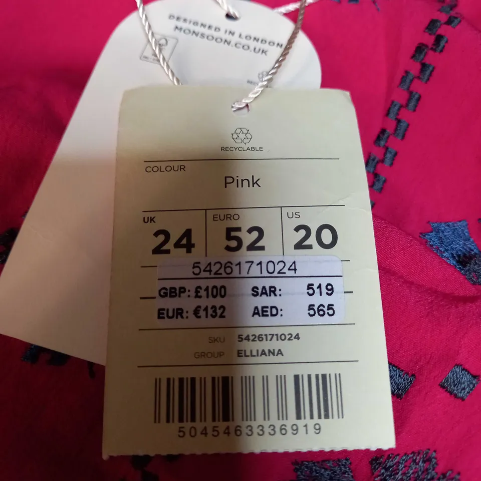 MONSOON OCCASSIONAL DRESS SIZE 24