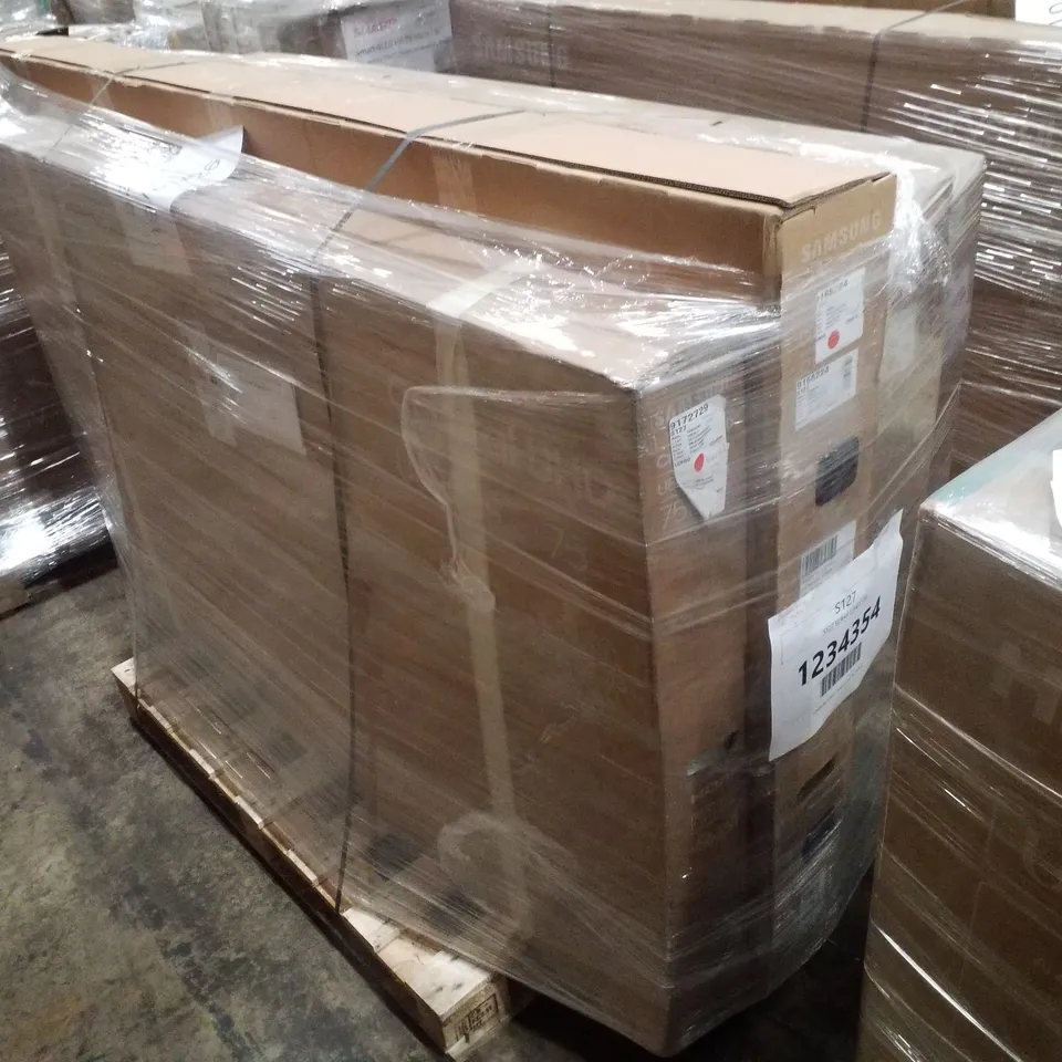 PALLET CONTAINING APPROXIMATELY 4 ASSORTED DAMAGED TVS