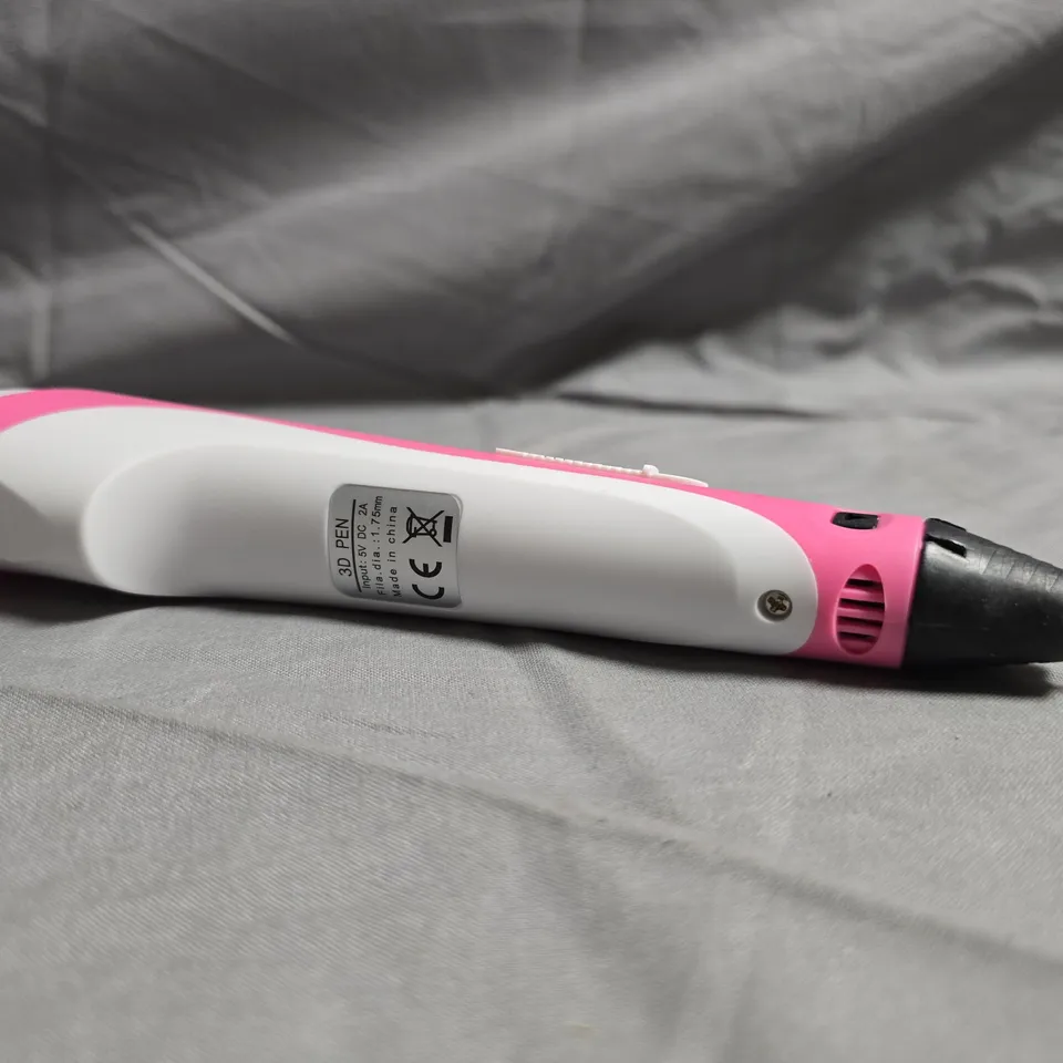 PINK 3D PRINTING PEN – ERGONOMIC CRAFT TOOL