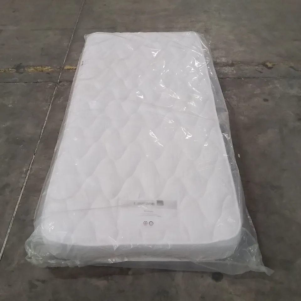 QUALITY BAGGED LAYEZEE MICROQUILT TRADITIONAL OPEN COIL SPRING 3' SINGLE MATTRESS 