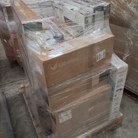 PALLET CONTAINING APPROXIMATELY 16 ASSORTED DAMAGE TVS