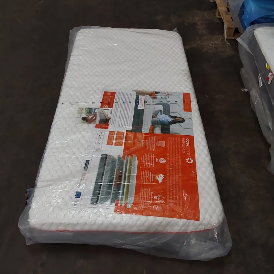 QUALITY BAGGED OCTASMART HYBRID PLUS POCKET SPRUNG 3FT MATTRESS