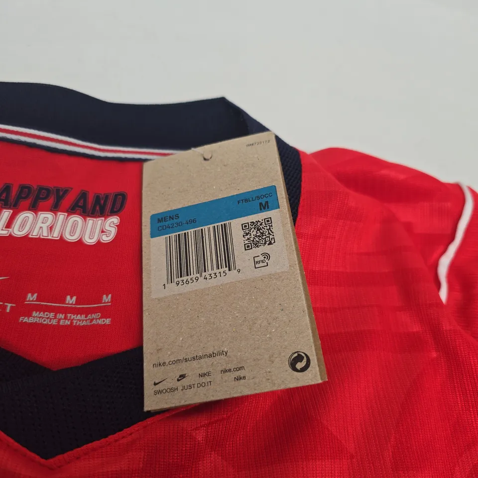 ENGLAND 66 RED FOOTBALL JERSEY "ITS COMING HOME" NIKE