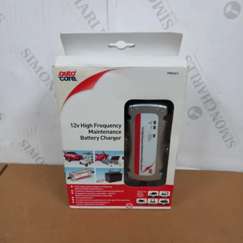 AUTO CARE 12V HIGH FREQUENCY MAINTENANCE BATTERY CHARGER