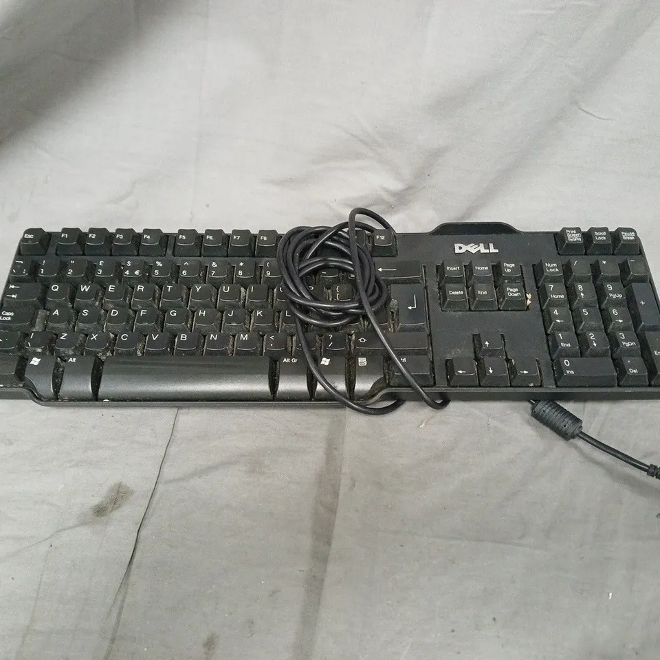 DELL USB WIRED KEYBOARD WITH NUMERIC KEYPAD