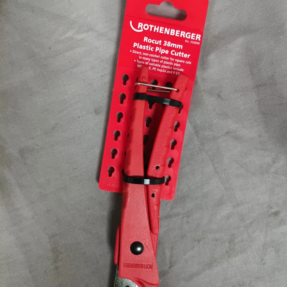 ROTHENBERGER ROCUT 38MM PLASTIC PIPE CUTTER