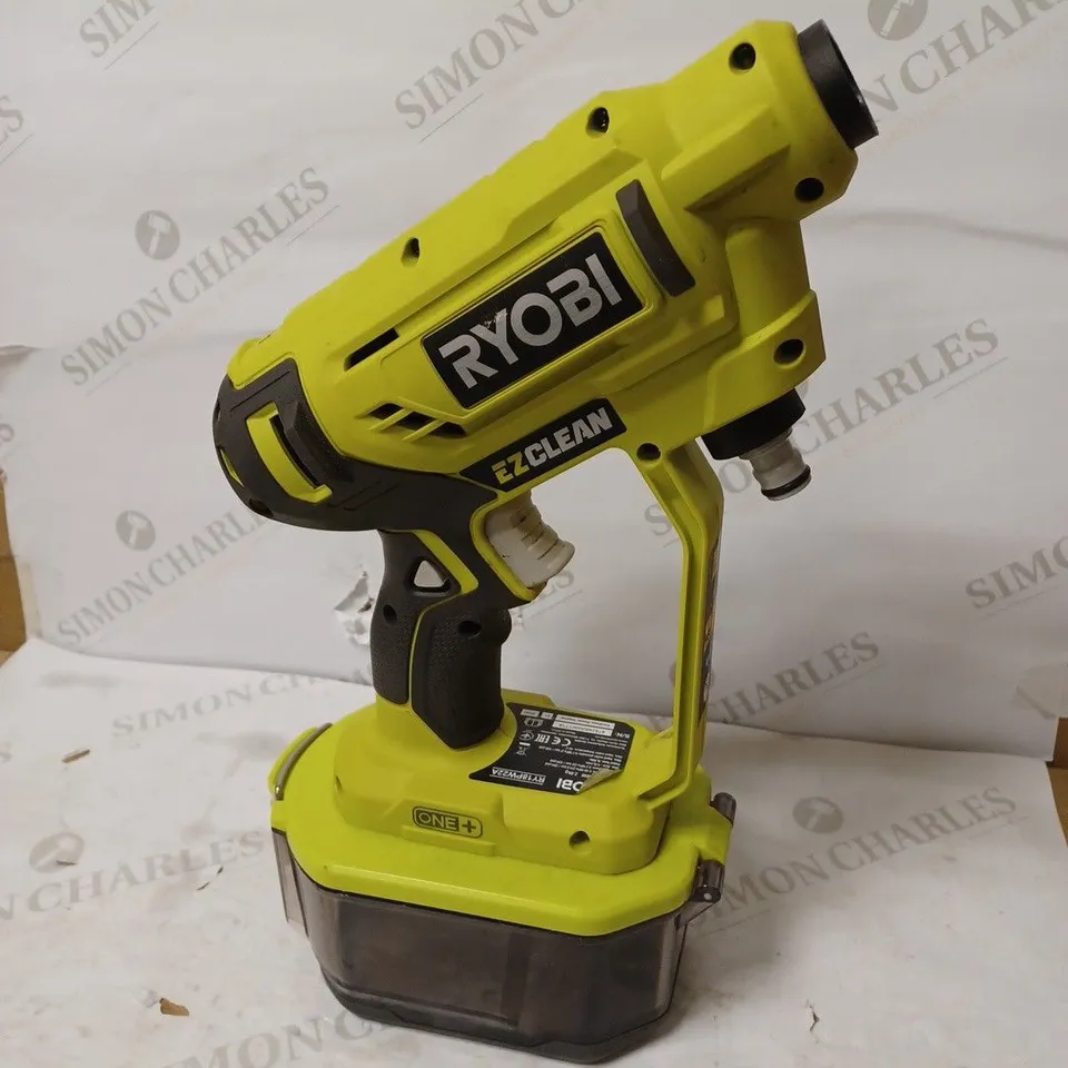 RYOBI 18V ONE+ CORDLESS 18V POWER WASHER 