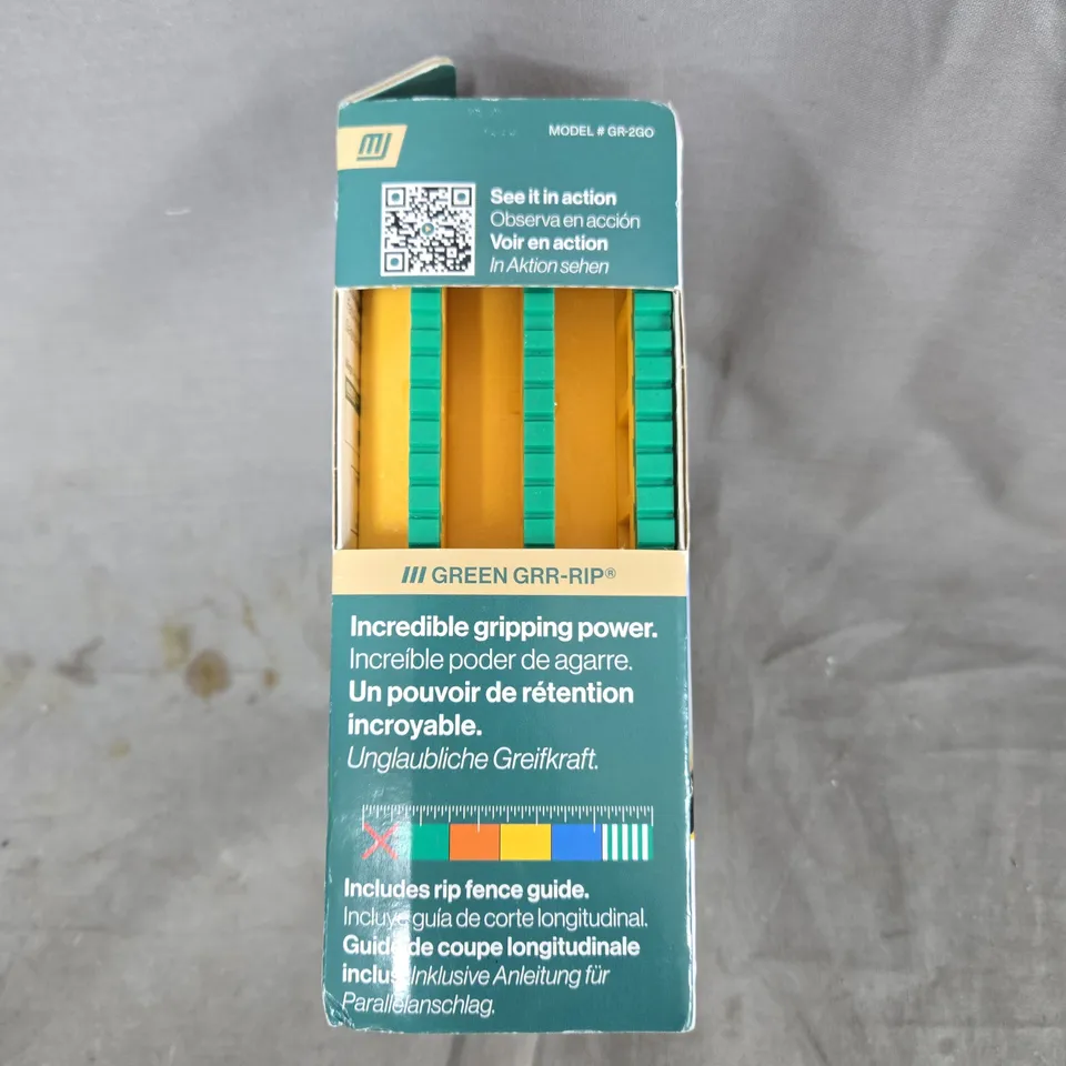 MICRO JIG GRR-RIPPER 2GO COLOUR-CODED PUSHBLOCK – YELLOW 