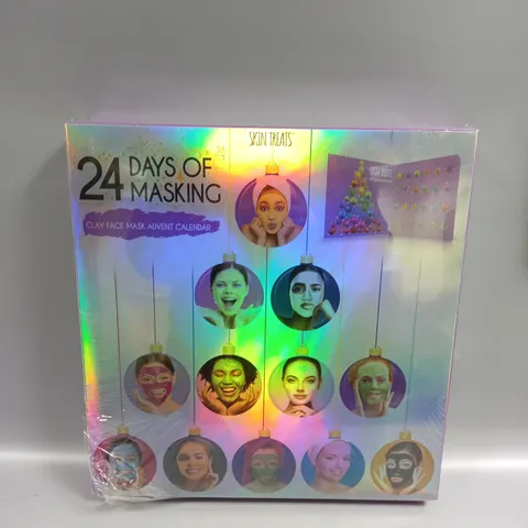 BOXED SEALED SKIN TREATS 24 DAYS OF MASKING ADVENT CALENDAR