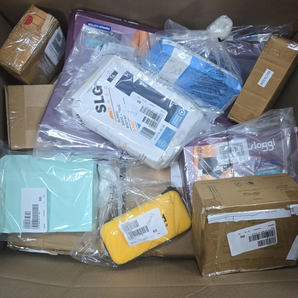 APPROXIMATELY 30 ASSORTED ITEMS TO INCLUDE HUMMINGBIRD GLASSES, GROOVZ EARBUDS, SLOGGI MAXI BRIEFS, ETC - COLLECTION ONLY