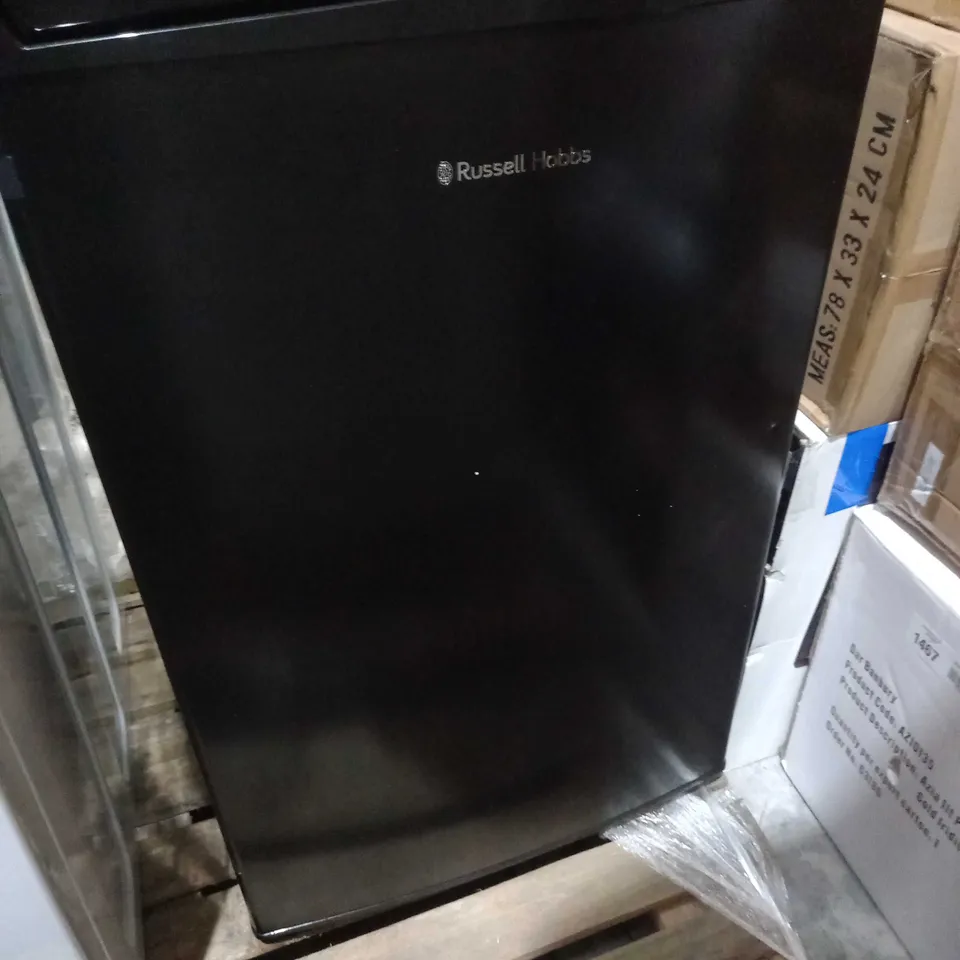 RUSSELL HOBBS RHUCFZ3B BLACK UNDER COUNTER 50CM WIDE FREESTANDING FREEZER