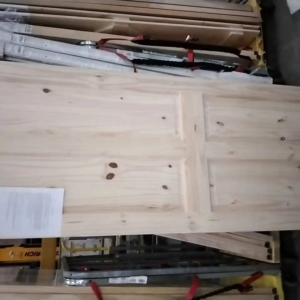 KNOTTY PINE 4 PANEL INTERNAL DOOR 838MM × 1981MM