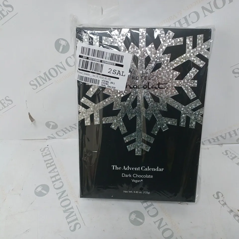 HOTEL CHOCOLAT THE ADVENT CALENDAR - DARK CHOCOLATE RRP £26