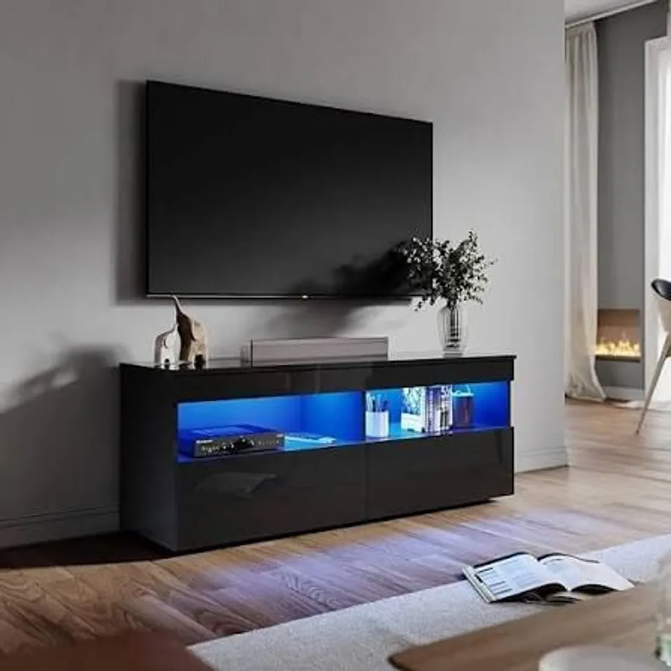 BOXED ELEGANT MODERN TV STAND CABINET