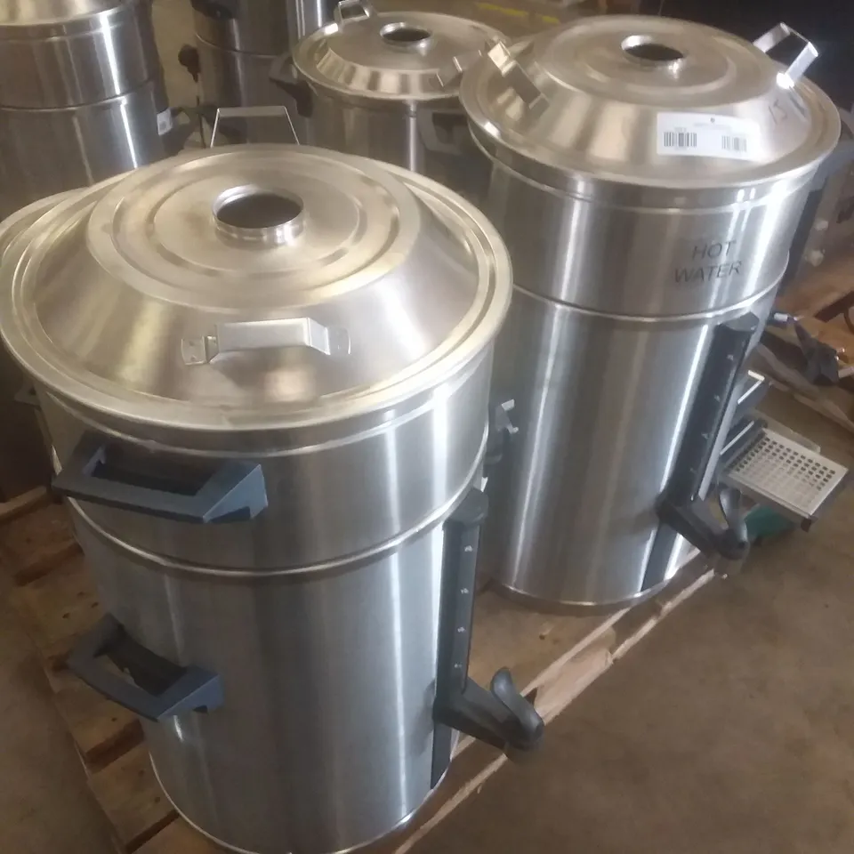 2 BRAVILOR BONAMAT VHG20 CONTAINERS 20LTR FOR USE WITH BRAVILOR B20 COFFEE BREWERS