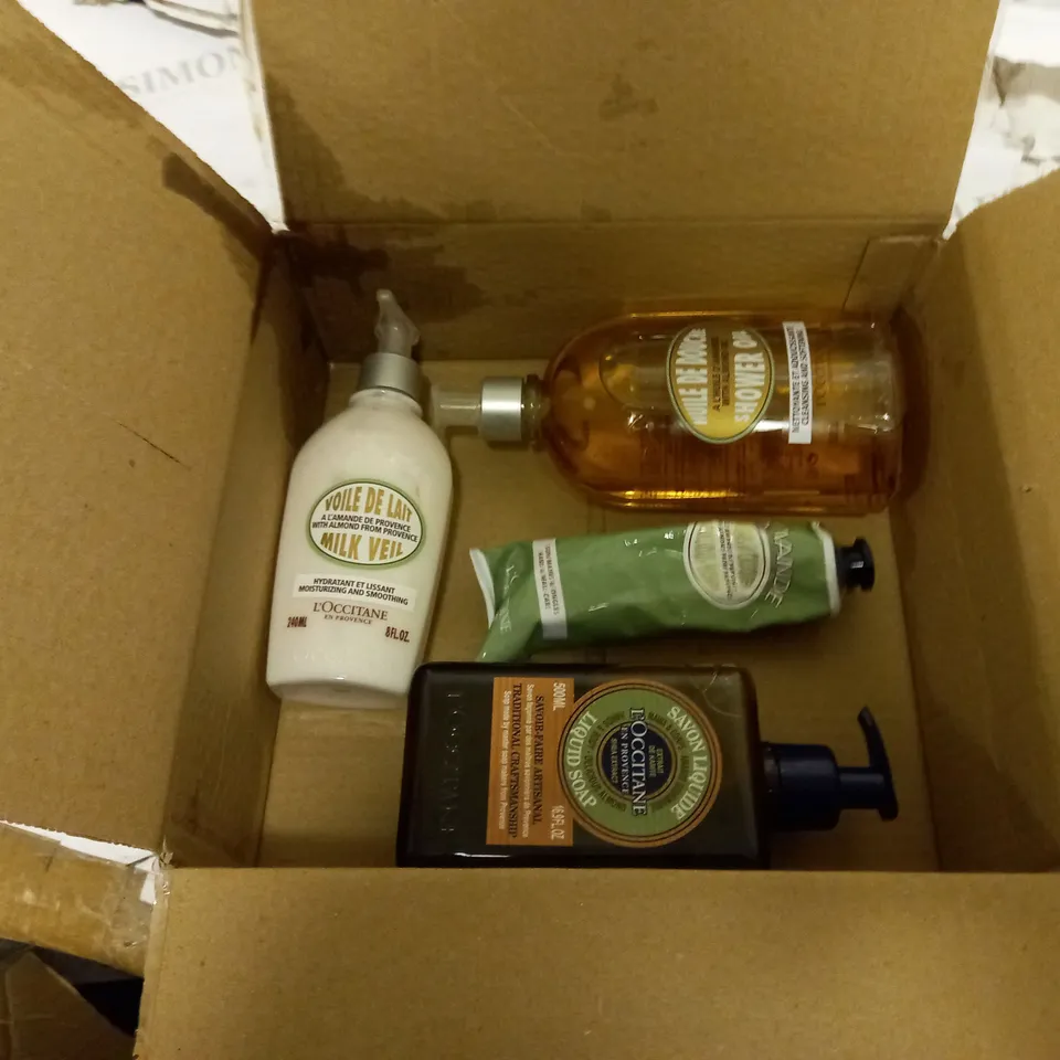 L'OCCITANE SET OF 4 BODY SET 