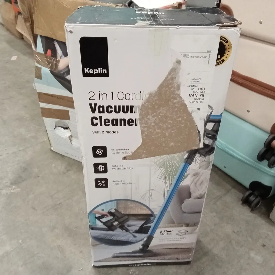 KEPLIN 2 IN 1 CORDLESS VACUUM CLEANER 