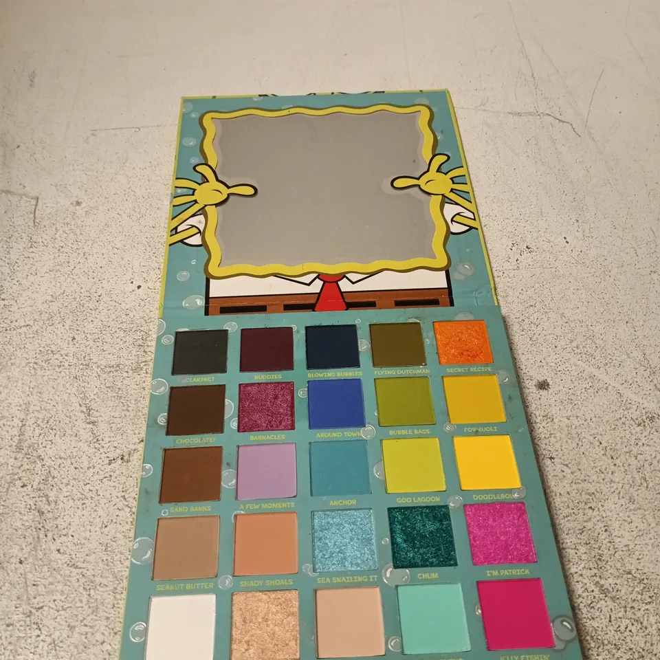 MADE BY MITCHELL SPONGEBOB SQUAREPANTS EYESHADOW PALETTE