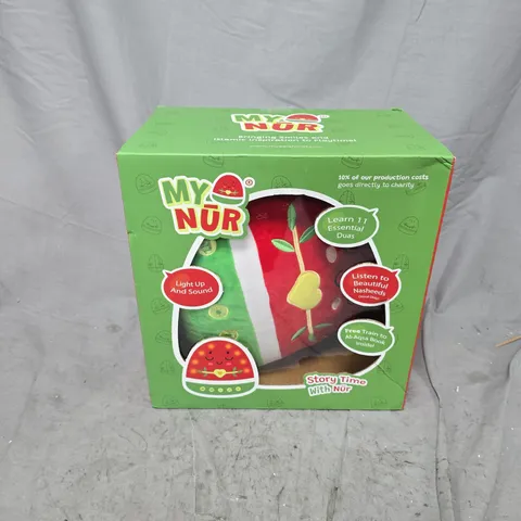BOXED MY SALAH MAT NŪR WATERMELON PLUSH 30CM SOFT