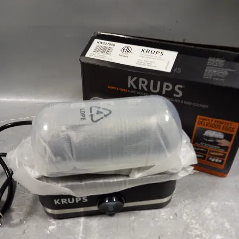 BOXED KRUPS MULTI-FUNCTIONAL EGG COOKER 