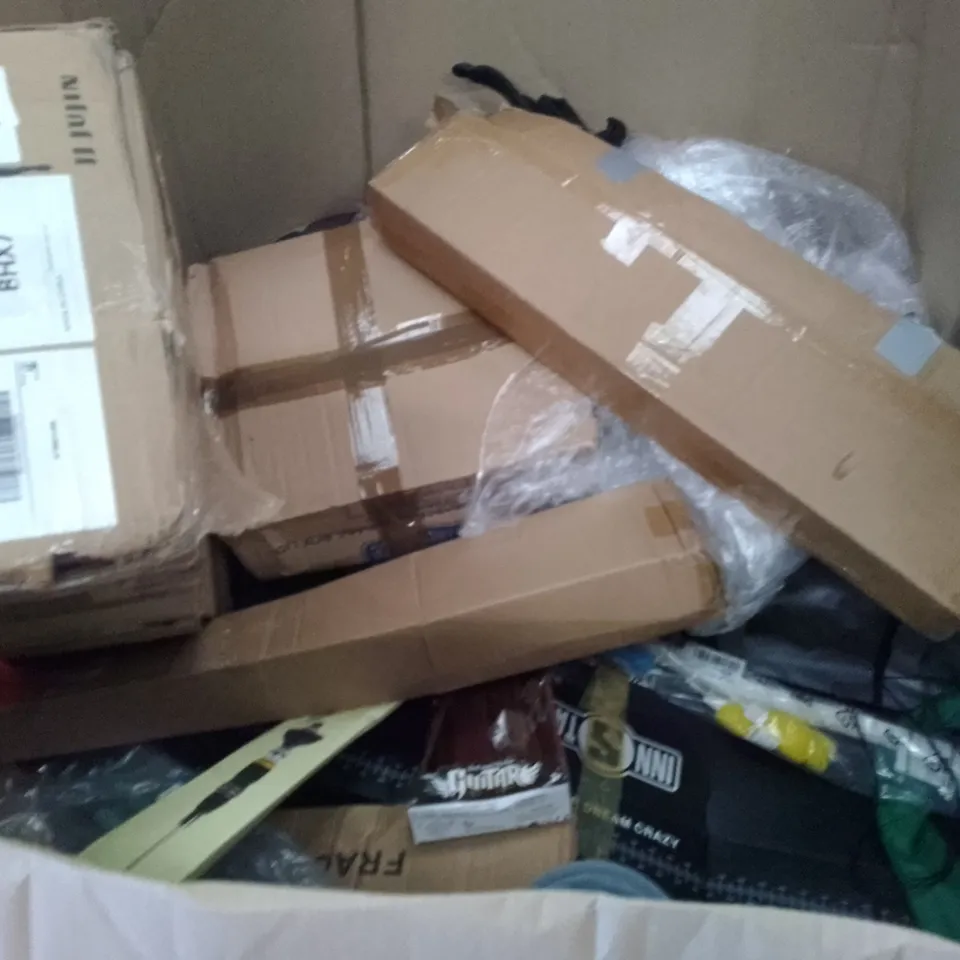 PALLET OF ASSORTED ITEMS INCLUDING PEPE BEDSIDE COMMODE, PUNCHING BALL, FITUEYES TV STAND WITH MOUNT, PEPE TOILET RISER 6", 20KG ADJUSTABLE DUMBBELL 