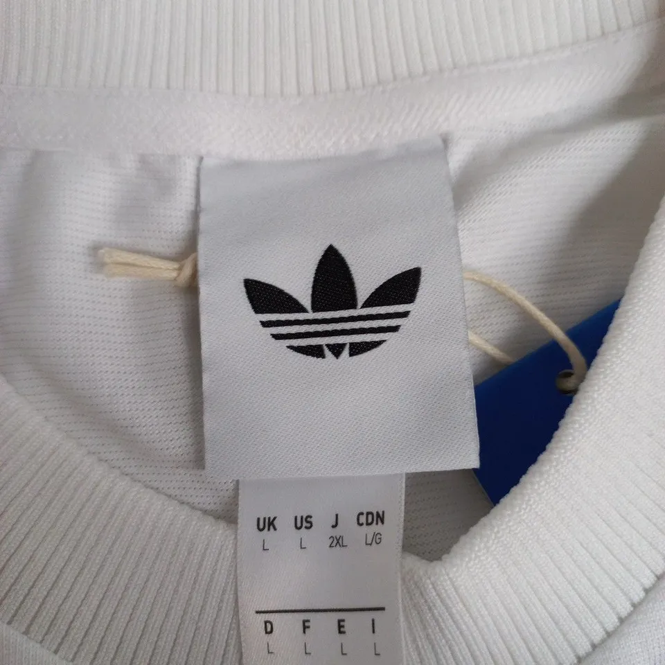 ADIDAS LUFC OG2 TEE – WHITE, UK L