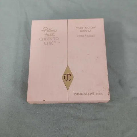 CHARLOTTE TILBURY PILLOW TALK CHEEK TO CHIC SWISH & GLOW BLUSHER DUO